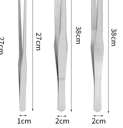 Feeding Tong Stainless - Expert Aquarium Tools: Stainless Steel Tweezers,