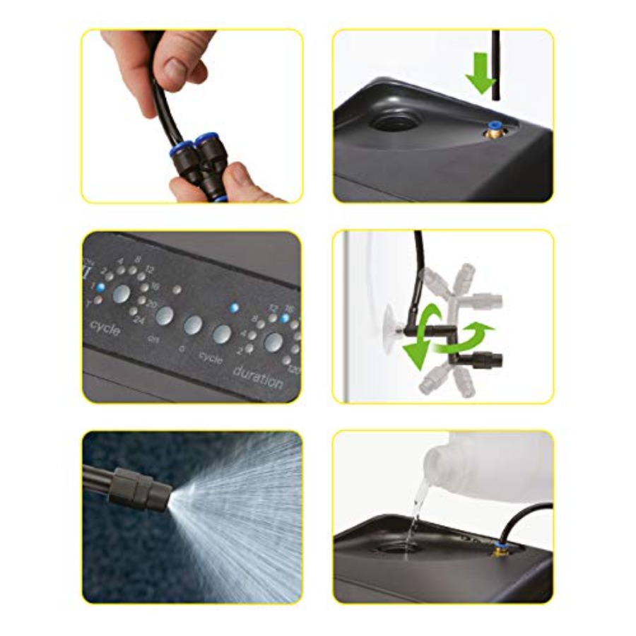 Reptile terrarium misting syst - Misting Nozzle Reptile review and price
