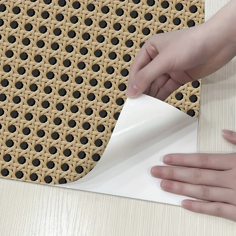 45cm Retro Rattan Pattern Self - Pvc Panel Background review and price