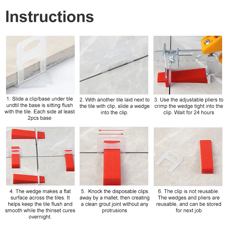 100pcs 1/1.5/2/2.5/3mm Ceramic - Ceramic Tile Floor review and price