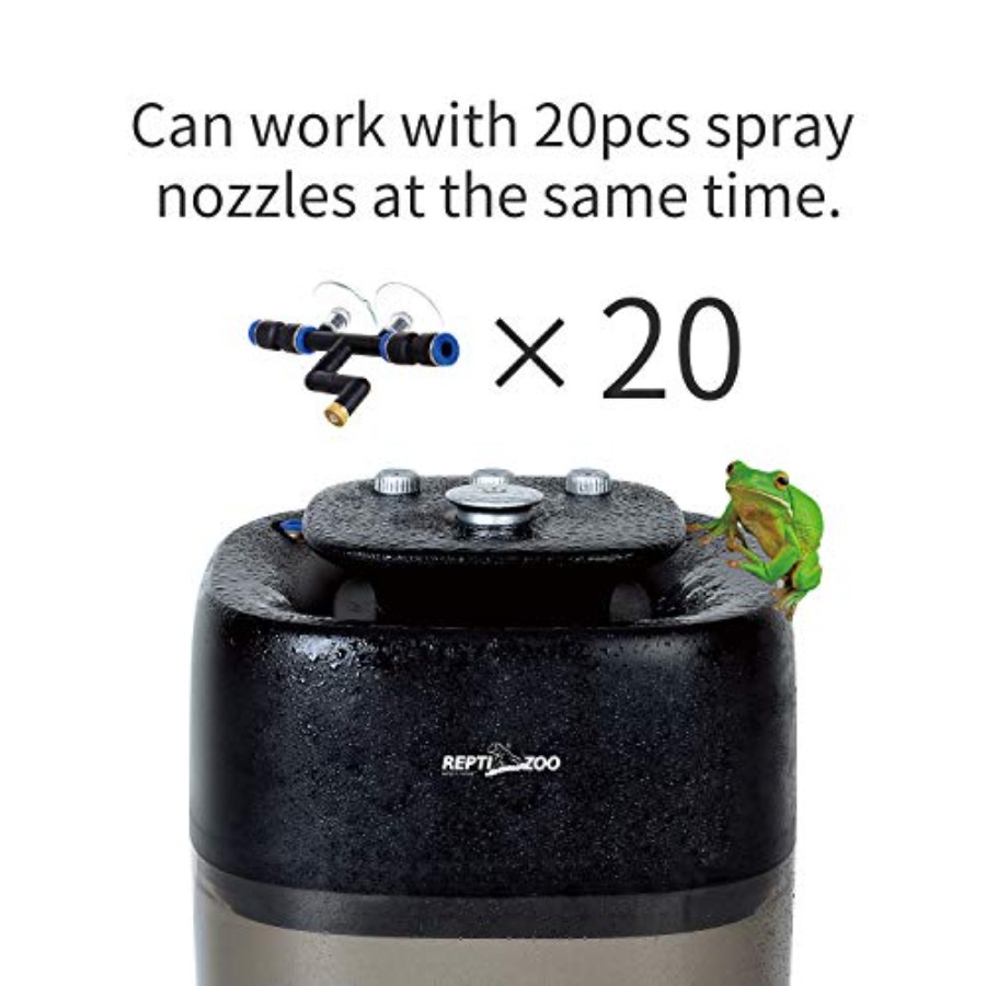 Reptile terrarium humidifier:  - Misting Nozzle Reptile review and price