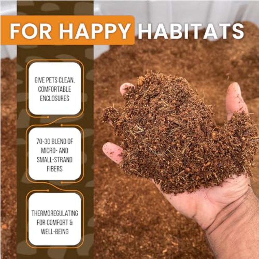 Bioactive terrarium bedding fo - Substrate Coconut Fiber review and price