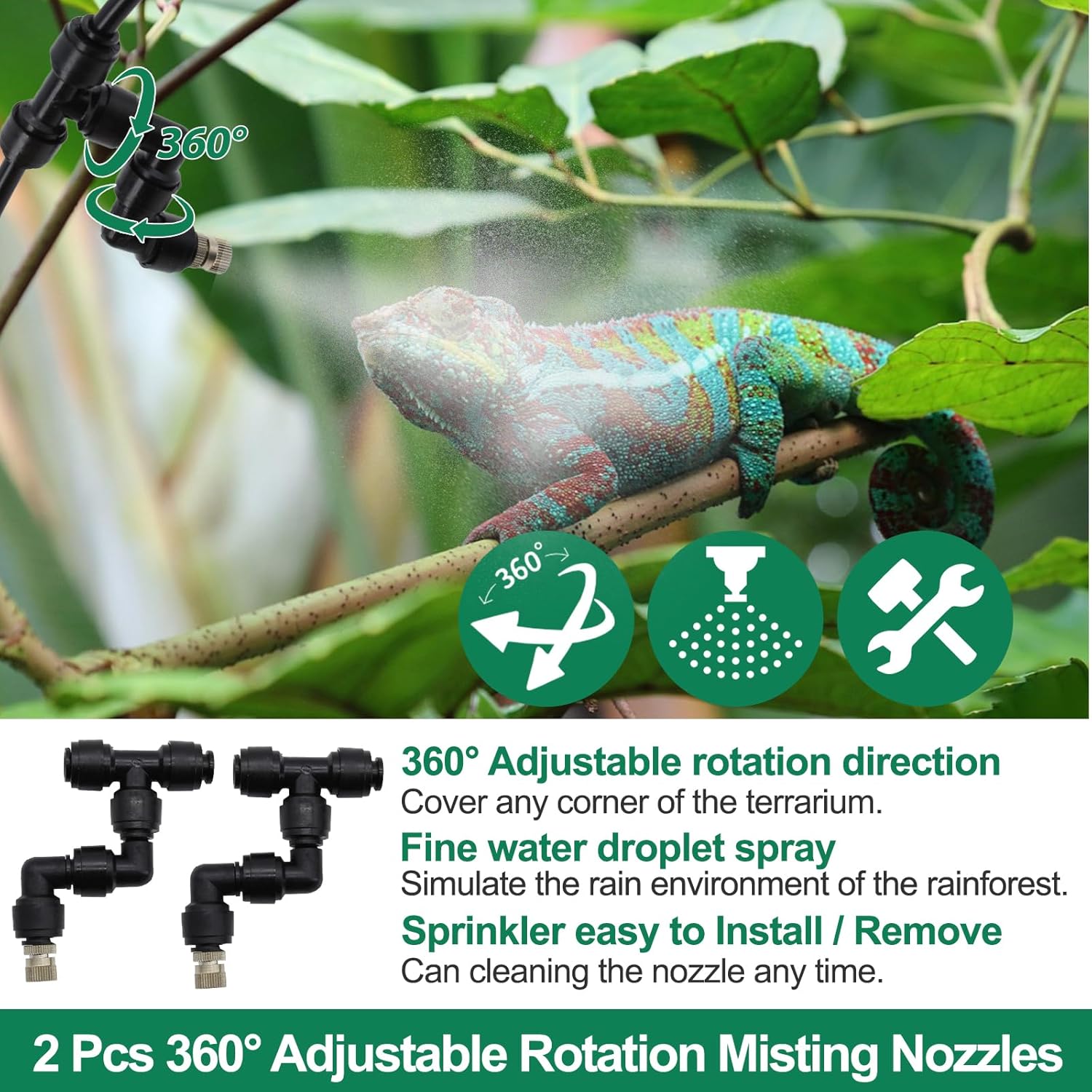 Reptile Humidifiers Smart Mist - Misting Nozzle Reptile review and price